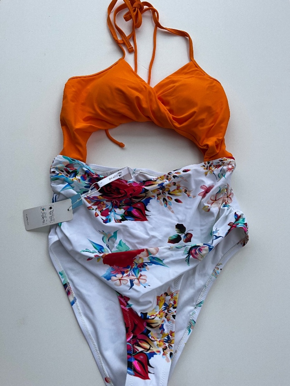 Cupshe 1pc swimsuit multicolor size L
